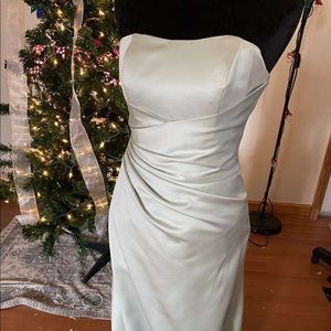 Mint/light blue Alfred Angelo Dress